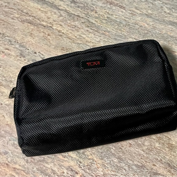 Tumi Bags Tumi For Delta Black Cosmetic Toiletry Bag Poshmark